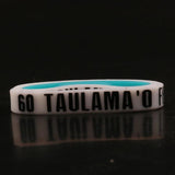 Kids Silicone Bracelets Name Wristands Bileklik Pulseira