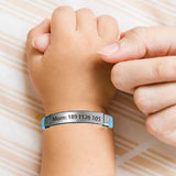 Treebud Engrave Name ID Phone Anti Lost Bracelet