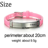 Treebud Engrave Name ID Phone Anti Lost Bracelet