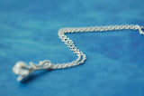 925 Silver Flower Choker Necklace for Women