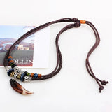 Vintage Bohemian Ethnic Beads Choker Necklace