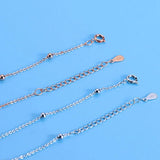 925 Silver Bead Ball Choker Necklace for Women