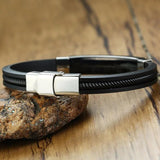 Personalized Stainless Steel ID Bracelets for Men Women