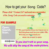 Song Code Keychain for Music Teacher - Perfect Gift!