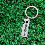 Song Code Keychain for Music Teacher - Perfect Gift!