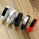 Personalized Silicone Sport ID Bracelet-Choose Your Engraving