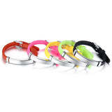 Child SOS ID Silicone Bracelets Rubber Names Numbers