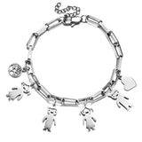 Customized Stainless Steel Name Bracelet