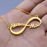 Personalized Infinite Name Stainless Steel Bracelet for Women