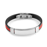 SHOUMAN Personalized Record Bracelets for Men