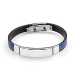 SHOUMAN Personalized Record Bracelets for Men