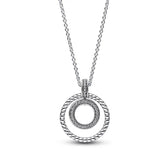925 Silver Signature Pav? & Beads Pendant & Necklace - Women's Bead Charm