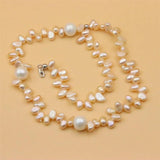 S925 Silver Baroque Pearl Choker Necklace for Women
