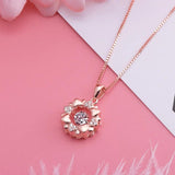 S925 Sterling Silver Heart Necklace Women's Pendant Gift