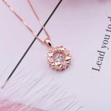S925 Sterling Silver Heart Necklace Women's Pendant Gift