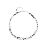 Light Silver Fashion Necklace