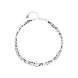 Light Silver Fashion Necklace