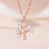 Arrival Christmas Tree Pendant Necklace 925 Sterling Silver Lady Anniversary Acc