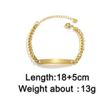 Personalized Steel Bracelet with Date Symbol & Crown Design