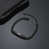 Personalized Steel Bracelet with Date Symbol & Crown Design