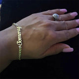 Personalized Stainless Steel Cuban Chain Name Bracelet Gift