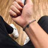Personalized Men's Stainless Steel Bracelet