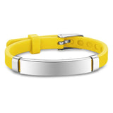 Lemegeton Baby Bracelets SOS Stainless Steel Emergency Pho