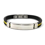 Child ID Bracelet Soft Silicone Emergency Contact Info
