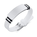 Engraved TO MY Daughter LOVE Mom Silicone Bracelet