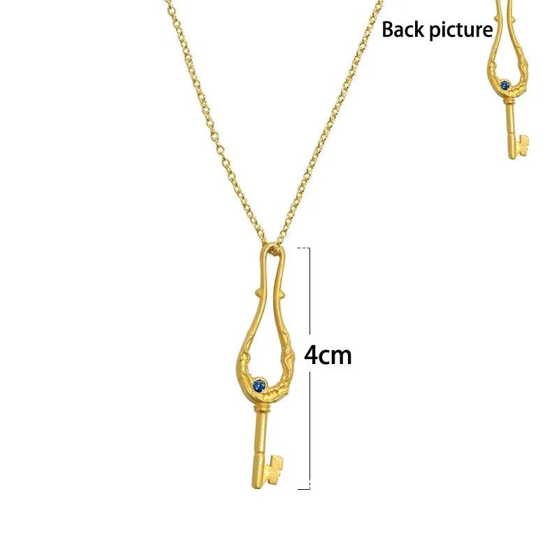 Suzume No Tojimari Dajin Key Pendant Necklace