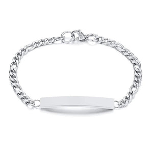 Stainless Steel Link Chain Bracelet For Women