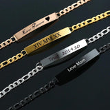Stainless Steel Link Chain Bracelet For Women