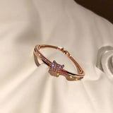 Women's Titanium Steel Diamond Bracelet - Banquet Gift