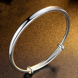 925 Silver Adjustable Bracelet for Women