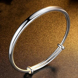 925 Silver Adjustable Bracelet for Women