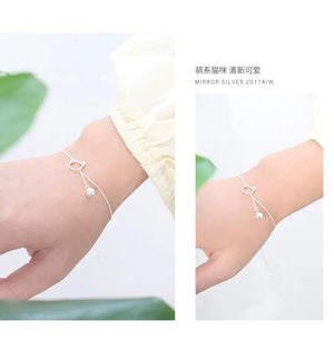 925 Sterling Silver Female Bracelet For Women