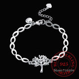 925 Silver Tree of Life Ankle Bracelet & Bangle for Mom