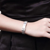 925 Silver Bracelet Creativity Strap Chain for Women Wedding Party