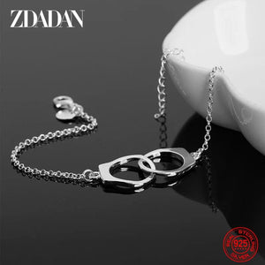 925 Sterling Silver Charm Bracelet Chains For Women