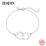 925 Sterling Silver Charm Bracelet Chains For Women