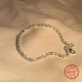 925 Silver Bracelet 1.5mm Water Jewelry Gift