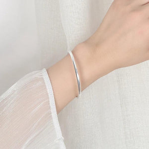 925 Sterling Silver Women Bracelet Bangles Ladies Jewelry Accessories