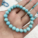 Turquoise Bead Bracelet for Health Protection