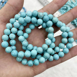 Turquoise Bead Bracelet for Health Protection