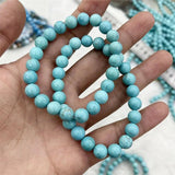 Turquoise Bead Bracelet for Health Protection