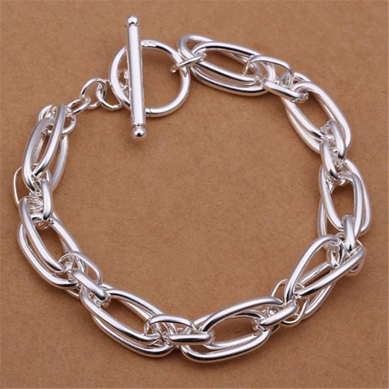 925 Silver Chain Bracelets for Wedding Party