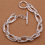 925 Silver Chain Bracelets for Wedding Party