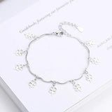 925 Sterling Silver Clover Bracelet for Women