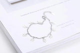 925 Sterling Silver Clover Bracelet for Women