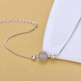 925 Sterling Silver Moonstone Bracelet for Women